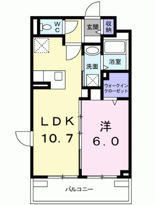 メゾン・レジュイットの間取り