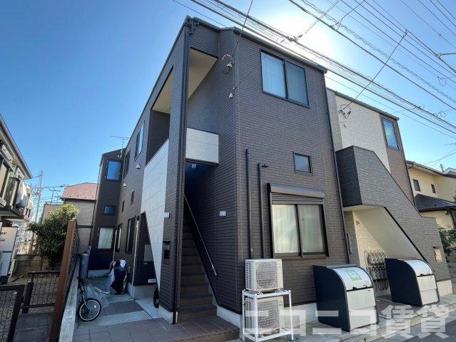 中野区若宮１丁目のアパートの外観