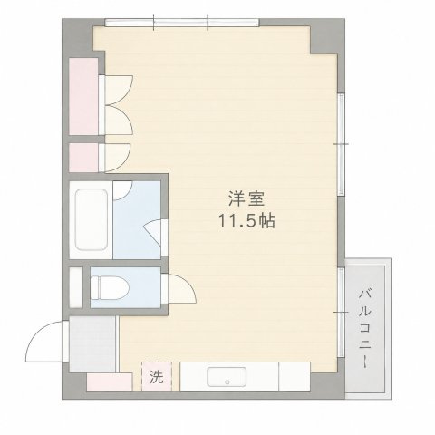  ライフ　イン　ソピアの間取り|別号室タイプ
