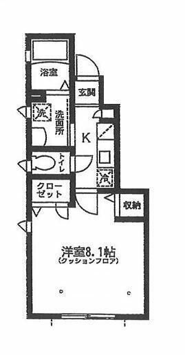 レフィナードの間取り|間取りです。