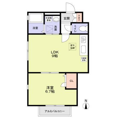 イーストピア四つ木の間取り