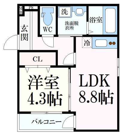 フジパレス西宮甲東園Ⅲ番館