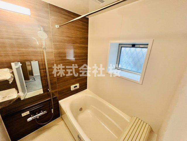 東淀川区スガハラ２丁目　中古戸建の浴室|ゆったり過ごせるお風呂です