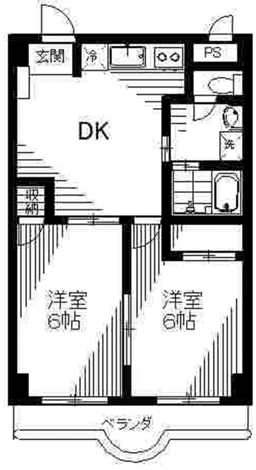 ラフィナート菊名の間取り