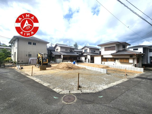 筑紫野市二日市北6丁目第4-2棟（1号棟）の前面道路含む現地写真|見学の時間などお気軽にお問い合わせ下さい。
