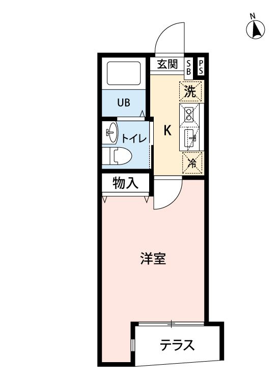 津田沼THE CLASSの間取り