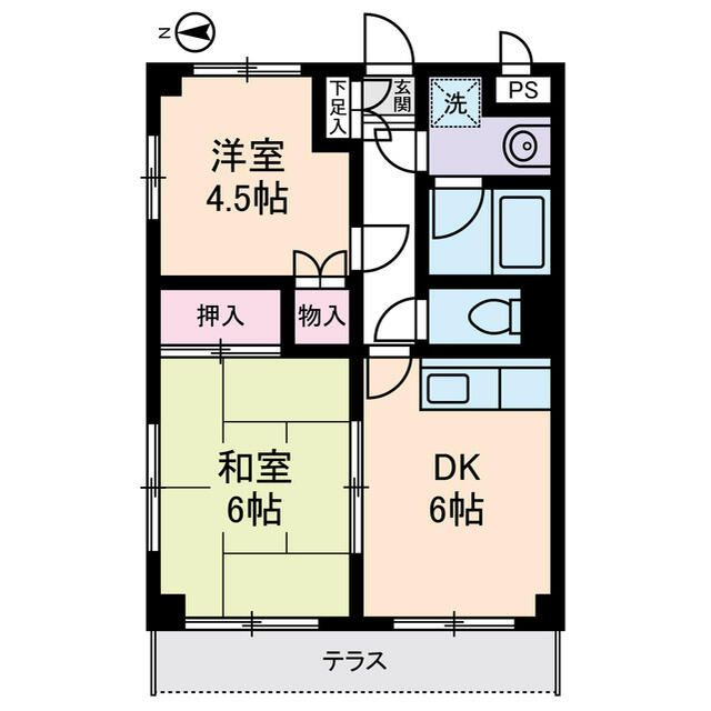 アメニティーハウスの間取り