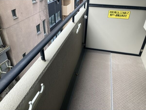フォレスト西宮のバルコニー