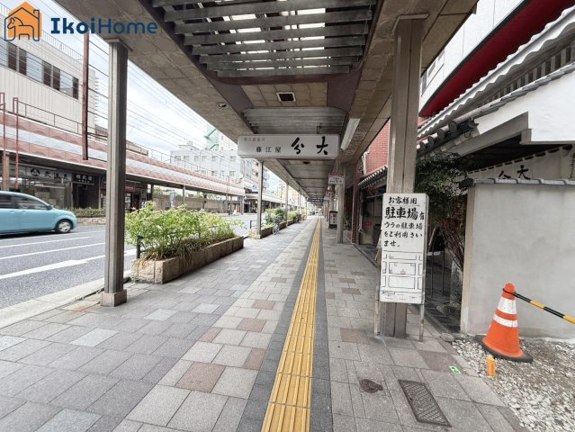 明石市本町1丁目　土地の前面道路含む現地写真|●年中無休：当日予約可●整備された歩道に面しており安心です。