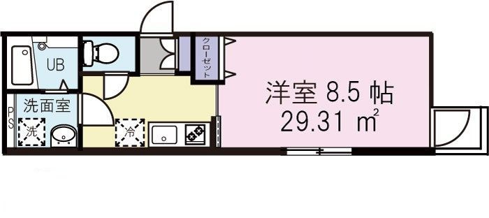 ボヌール南長崎の間取り|間取りです。