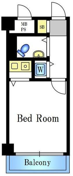 ライオンズマンション大森北の間取り|間取りです。