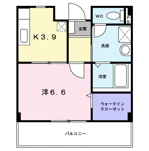 ミモの間取り