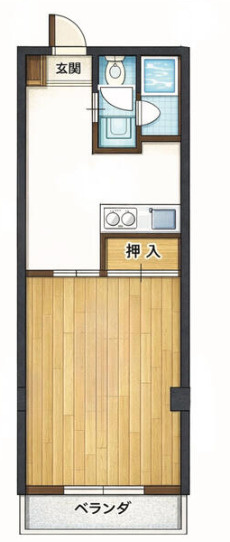 【間取り】 | 田口第二マンション