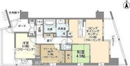 レジュール ザ・元町駅前の間取り