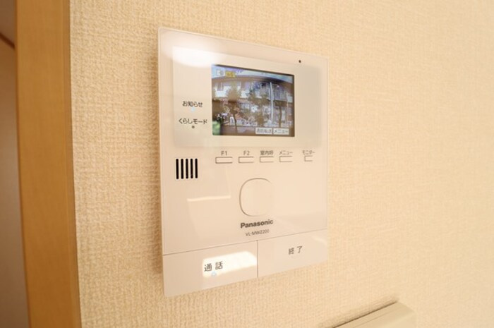 ファンテン・ヴィラ　Dのセキュリティ|モニター付インターホン