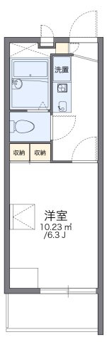 レオパレスパークサイドグレースの間取り