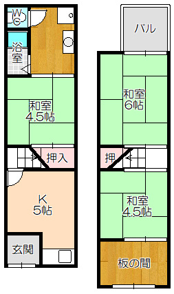 【間取り】 | 新橋町テラス