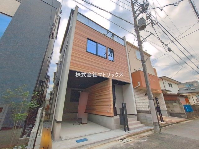 練馬区桜台4丁目　駅近×車庫付　ZEH水準住宅　限定1棟の外観