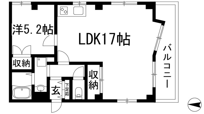 【間取り】 | ソリッソ宝塚