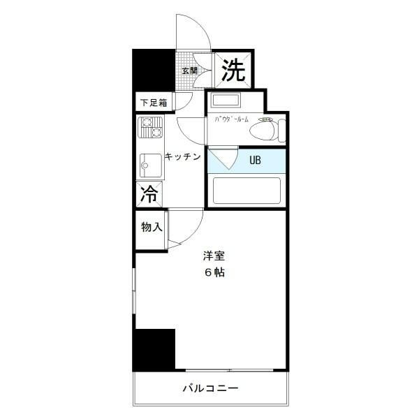 アジールコート中幸の間取り