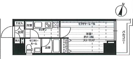 ステージファースト本郷の間取り