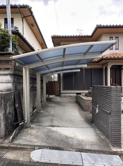 帝塚山南5丁目戸建の駐車場