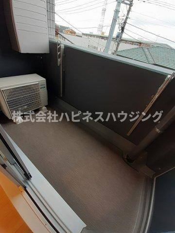オークリーフビレッジのバルコニー