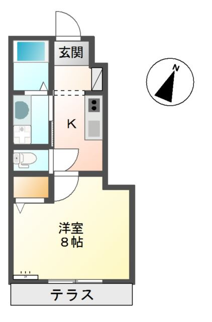 Ｃｈａｒｍｅ ｍａｉｓｏｎ 上池台の間取り