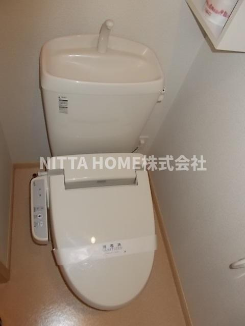 ルジューレのトイレ|トイレにはウォシュレットが付いています＊