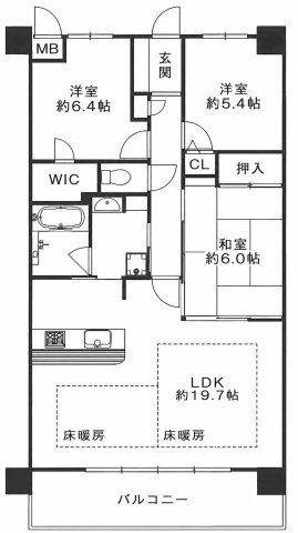 アルファステイツ垂水高丸の間取り