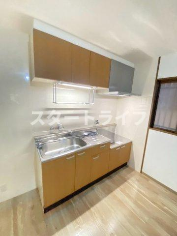 大阪市東淀川区東淡路４丁目の賃貸マンションのキッチン