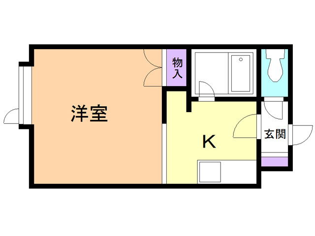 ノーザンベルグ５２の間取り