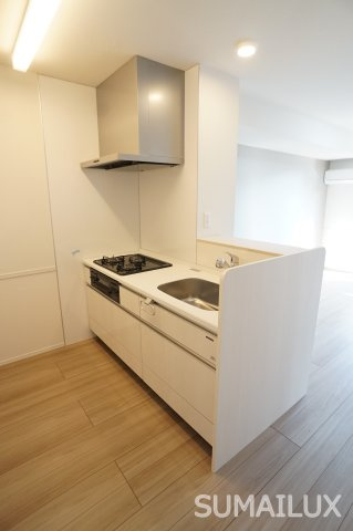 熊本市南区上ノ郷１丁目のアパートのキッチン