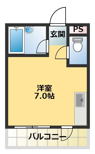 サンステージ山城の間取り