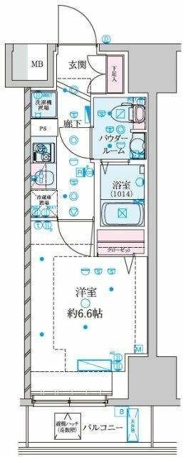ＧＥＮＯＶＩＡ草加の間取り