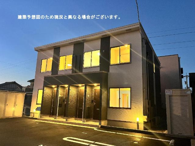 栗森2丁目新築アパートの駐車場|同型タイプ