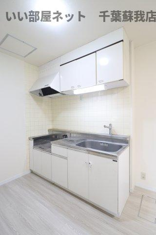 サンウィング稲荷町のキッチン|使いやすいキッチンです
