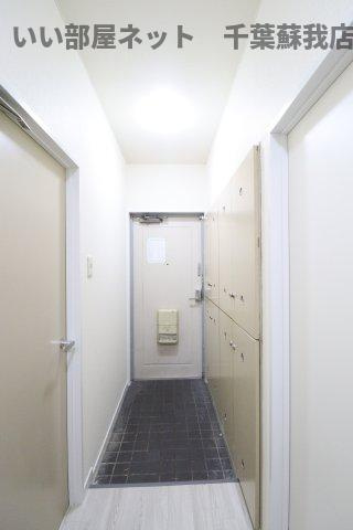 サンウィング稲荷町の玄関|落ち着いた玄関です