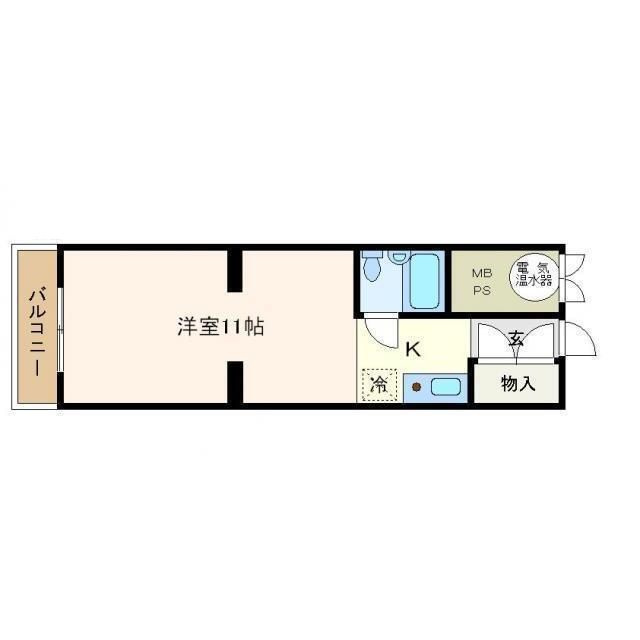マイルド西新宿の間取り|間取りです。