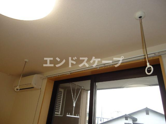 クレイン　コートの設備|室内物干
高崎、前橋のお部屋探しはエンドスケープまで！お客様の理想お聞かせ下さい♪