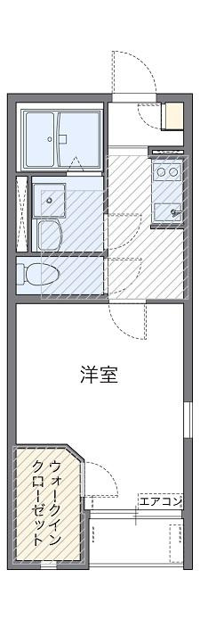 クレールⅡの間取り