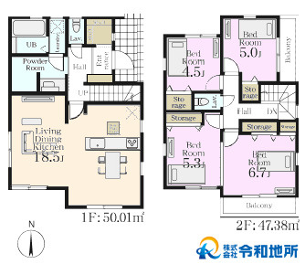 新築戸建　藤沢市羽鳥3丁目の間取り