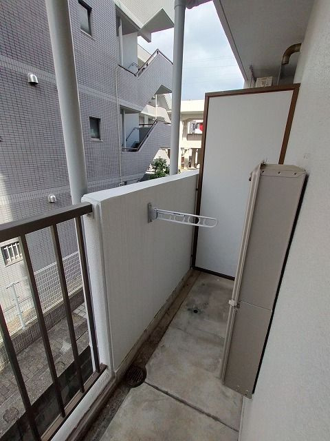 ベルデマール姪浜のバルコニー