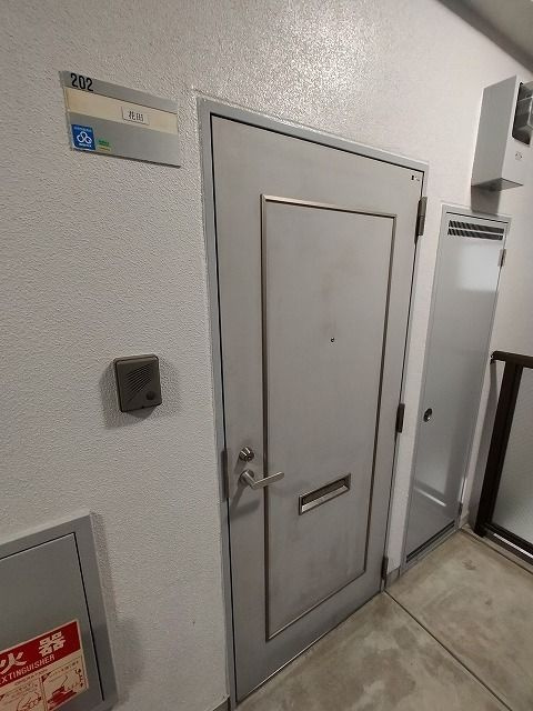 ベルデマール姪浜の玄関