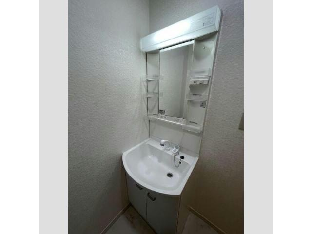 城乾ハイツの洗面所