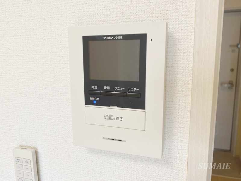 アミティＫのセキュリティ|安心のモニター付きインターホン☆