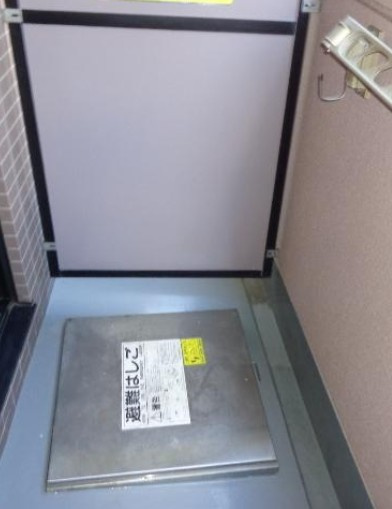 プラシス門前中町のバルコニー