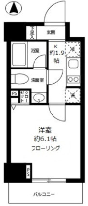 グロースメゾン亀戸の間取り