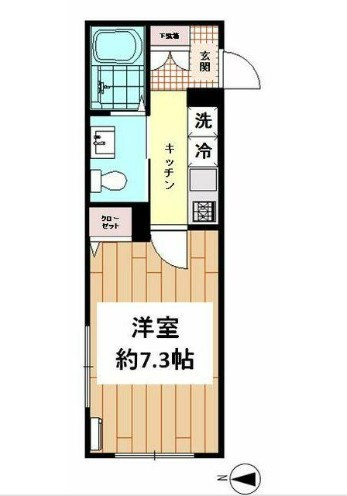 プルメリアの間取り