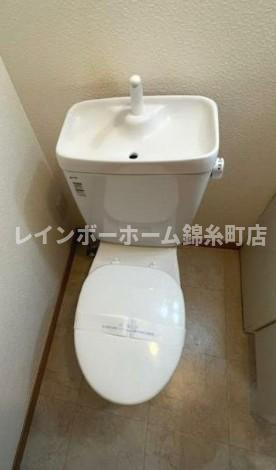 プルメリアのトイレ